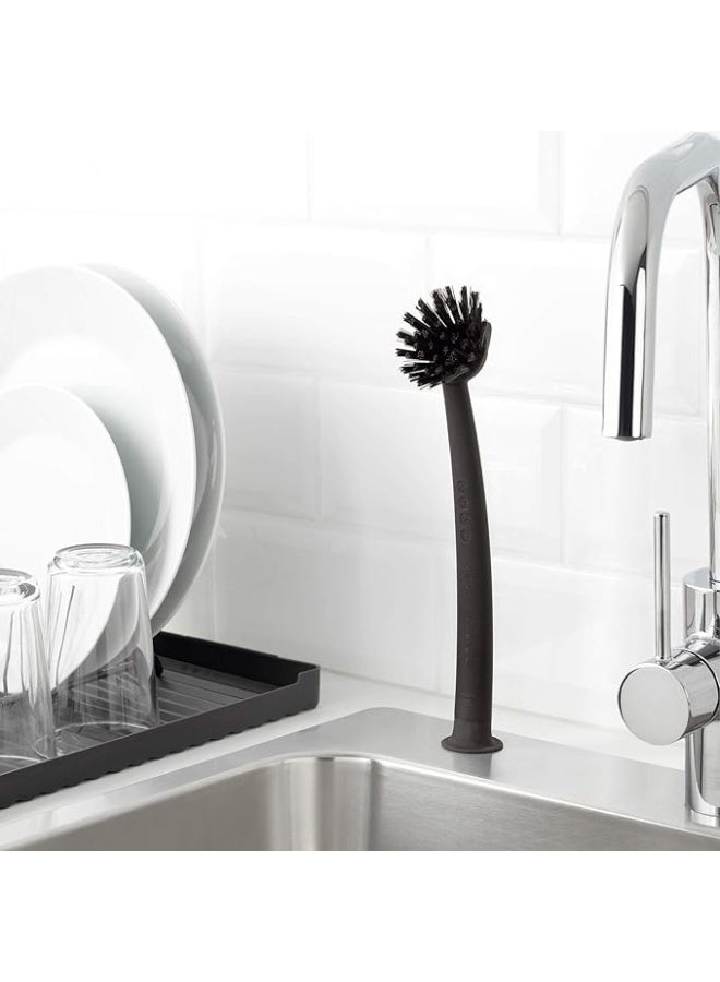 Dish-Washing Brush, Black - Image 1